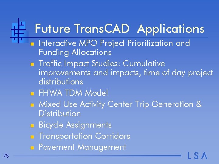 location allocation transcad