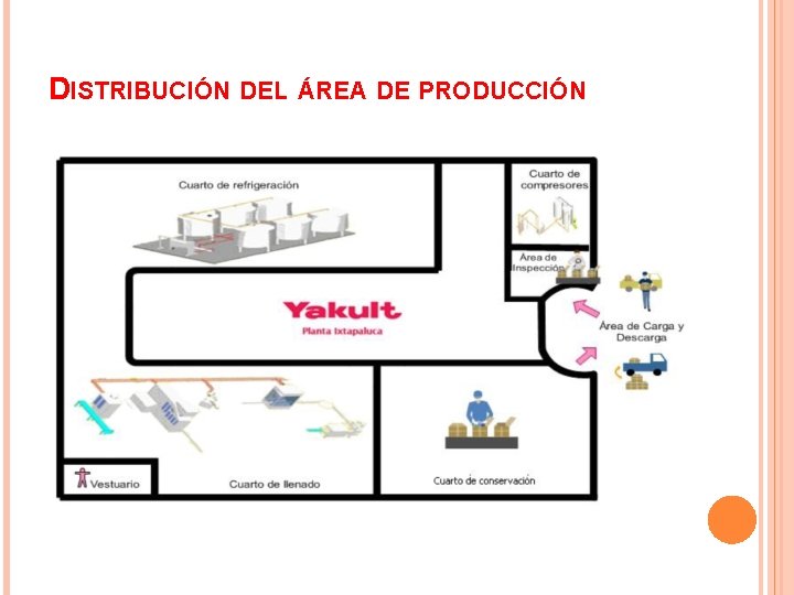 DISTRIBUCIÓN DEL ÁREA DE PRODUCCIÓN DISTRIBUCIÓN DEL ÁREA DE PRODUCCIÓN