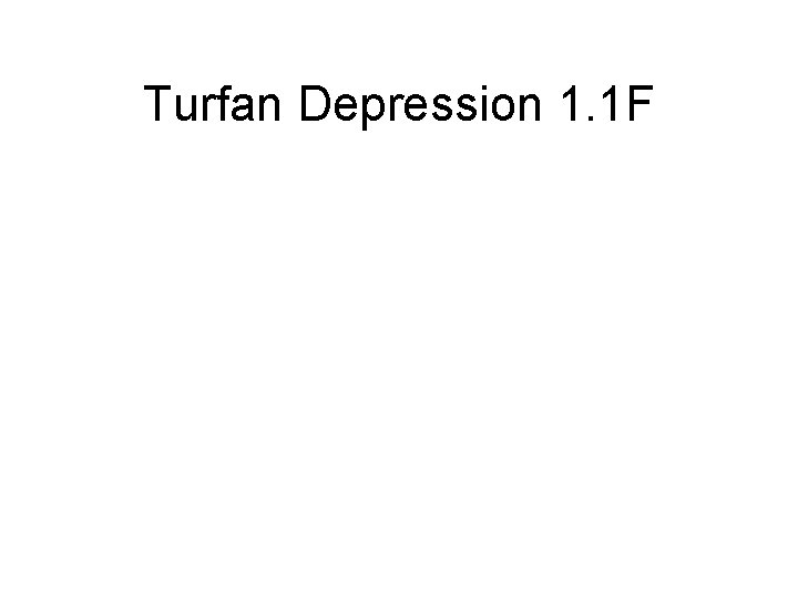 Turfan Depression 1. 1 F 