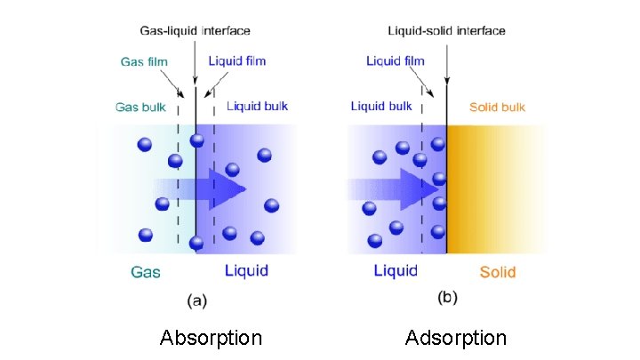 Absorption Adsorption 