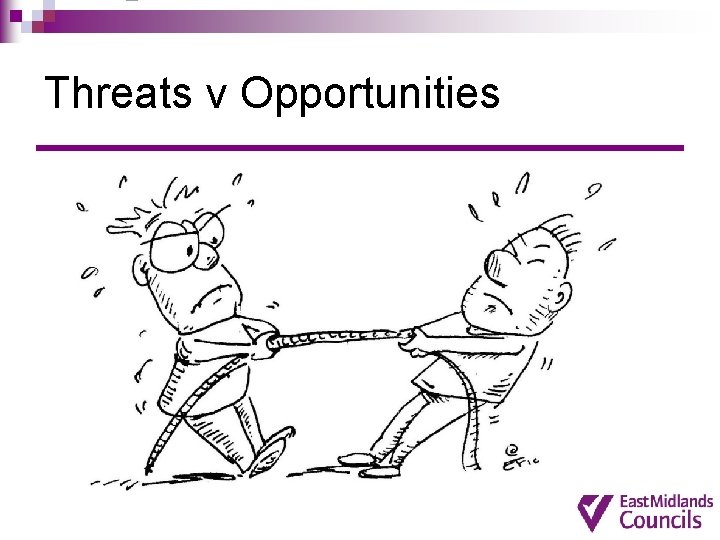 Threats v Opportunities Threats v Opportunities