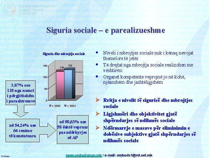 Siguria sociale – e parealizueshme Siguria dhe mbrojtja sociale 150 118 126 DS design