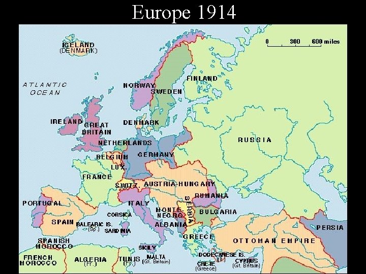 Europe 1914 