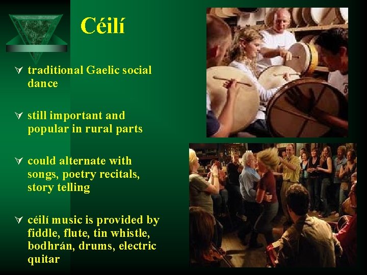 Céilí Ú traditional Gaelic social dance Ú still important and popular in rural parts