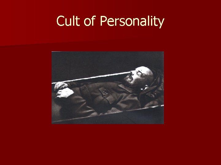 Cult of Personality 
