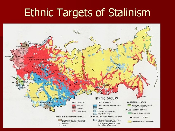 Ethnic Targets of Stalinism 