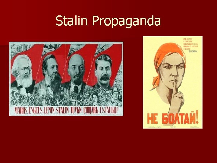 Stalin Propaganda 