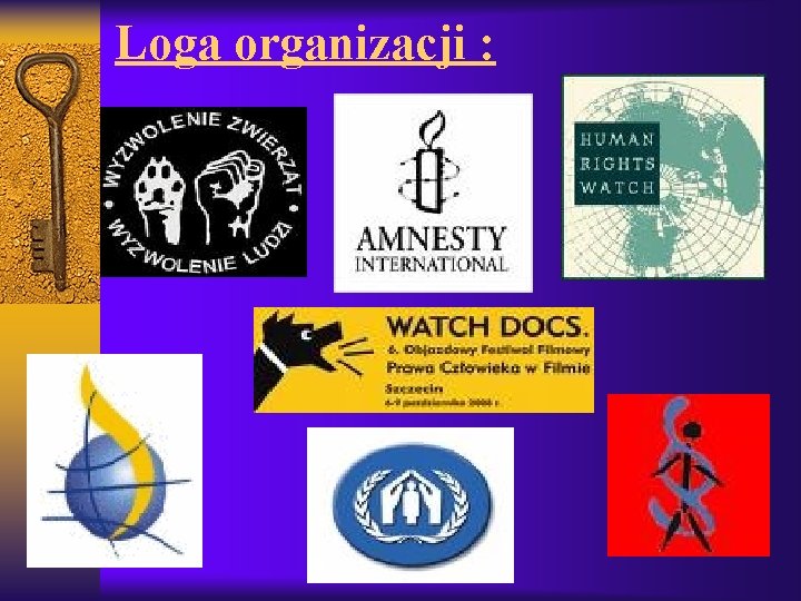 Loga organizacji : Loga organizacji :