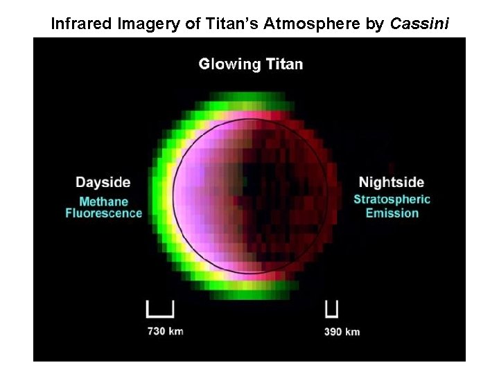 Infrared Imagery of Titan’s Atmosphere by Cassini 