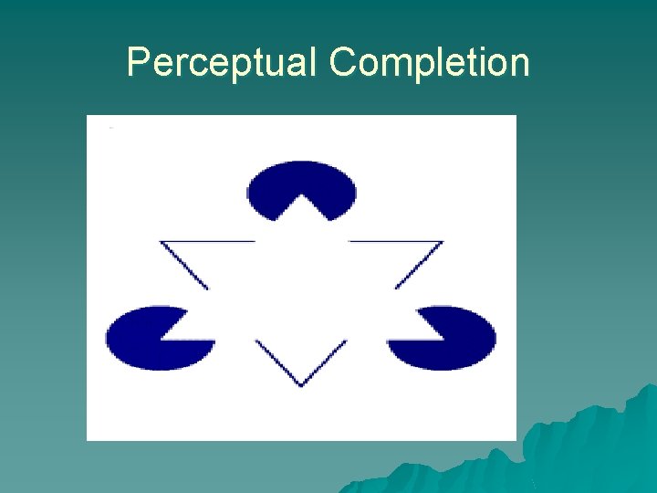 Perceptual Completion 