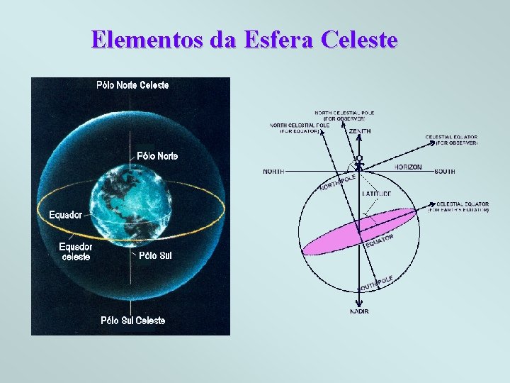 Elementos da Esfera Celeste 