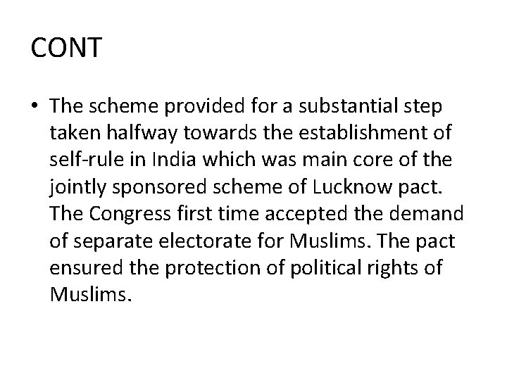 CONT • The scheme provided for a substantial step taken halfway towards the establishment CONT • The scheme provided for a substantial step taken halfway towards the establishment