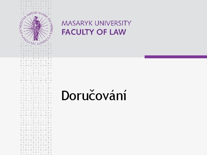 Doručování Doručování