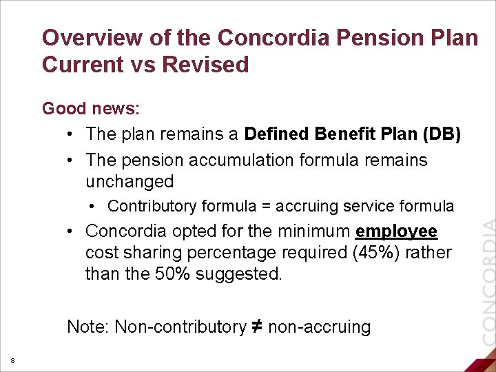 Understanding The Pension Plan For The Employees Of