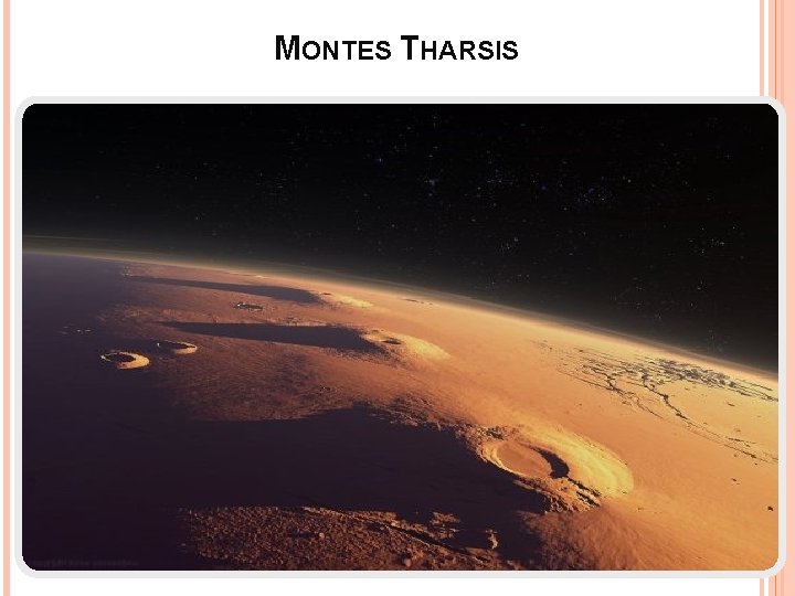 MONTES THARSIS 