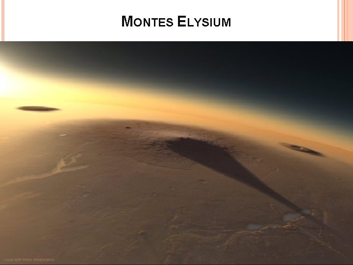 MONTES ELYSIUM 