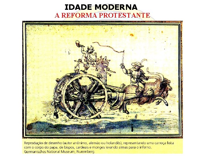 IDADE MODERNA A REFORMA PROTESTANTE 