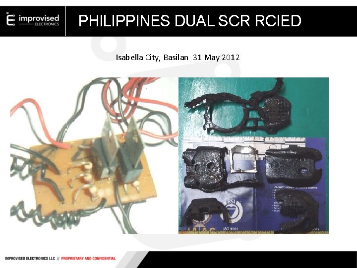 PHILIPPINES DUAL SCR RCIED Isabella City, Basilan 31 May 2012 