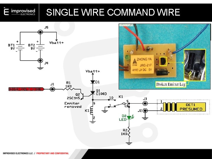 SINGLE WIRE COMMAND WIRE 
