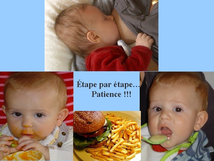 Étape par étape… Patience !!! 