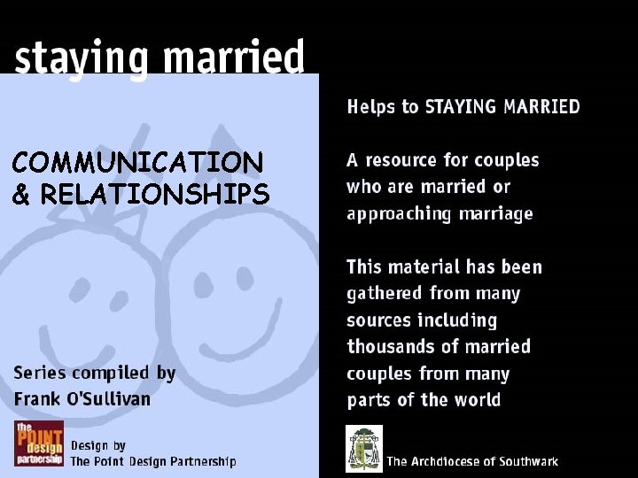 COMMUNICATION & RELATIONSHIPS COMMUNICATION & RELATIONSHIPS