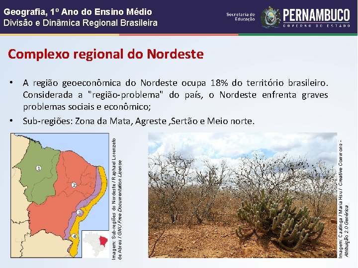 Geografia, 1º Ano do Ensino Médio Divisão e Dinâmica Regional Brasileira Complexo regional do