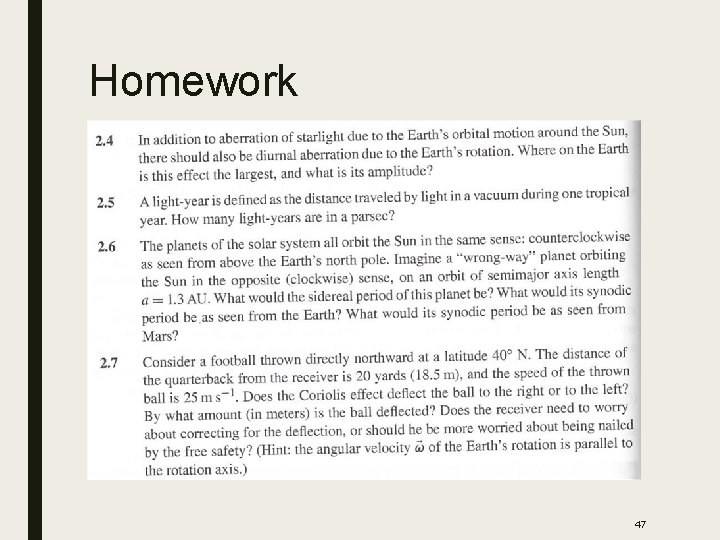 Homework 47 