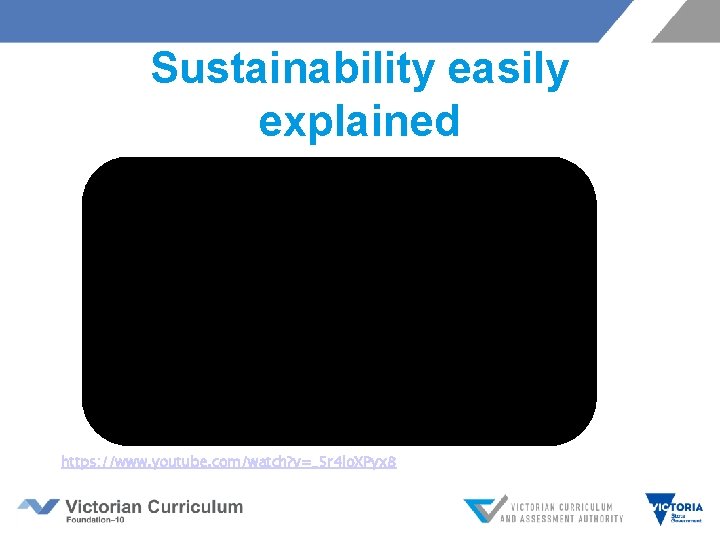 Sustainability easily explained https: //www. youtube. com/watch? v=_5 r 4 lo. XPyx 8 