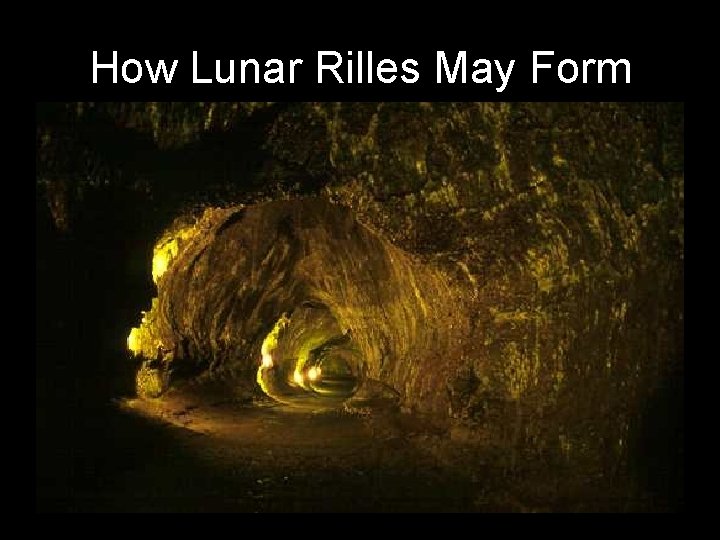 How Lunar Rilles May Form 