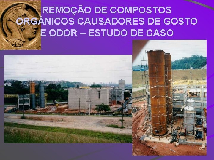 REMOÇÃO DE COMPOSTOS ORG NICOS CAUSADORES DE GOSTO E ODOR – ESTUDO DE CASO