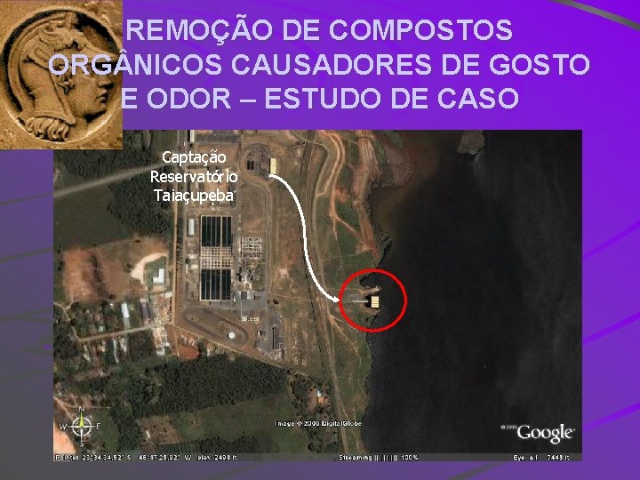 REMOÇÃO DE COMPOSTOS ORG NICOS CAUSADORES DE GOSTO E ODOR – ESTUDO DE CASO