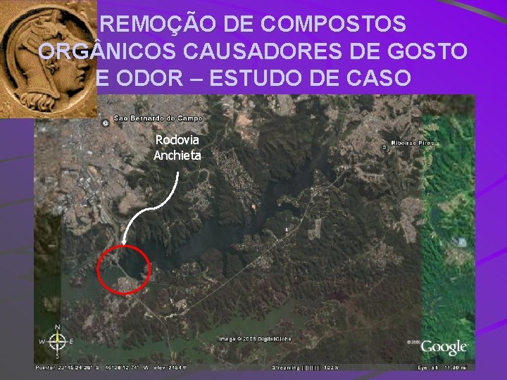 REMOÇÃO DE COMPOSTOS ORG NICOS CAUSADORES DE GOSTO E ODOR – ESTUDO DE CASO