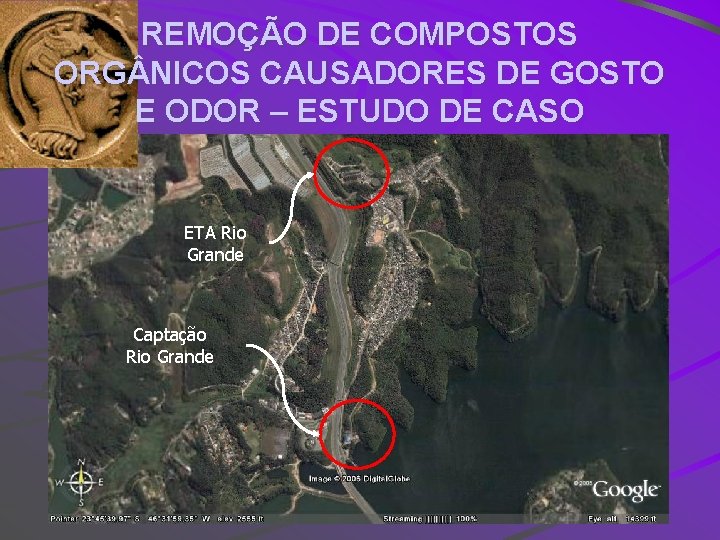 REMOÇÃO DE COMPOSTOS ORG NICOS CAUSADORES DE GOSTO E ODOR – ESTUDO DE CASO