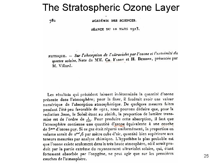 The Stratospheric Ozone Layer Copyright © 2013 R. R. Dickerson & Z. Q. Li