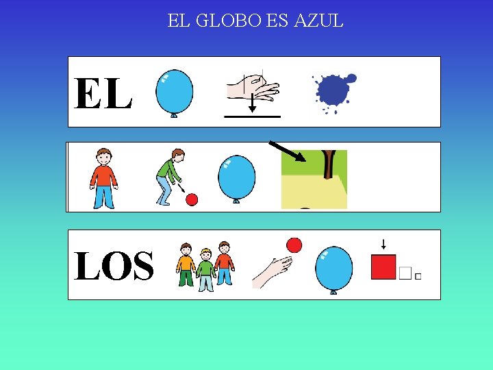 EL GLOBO ES AZUL EL LOS 