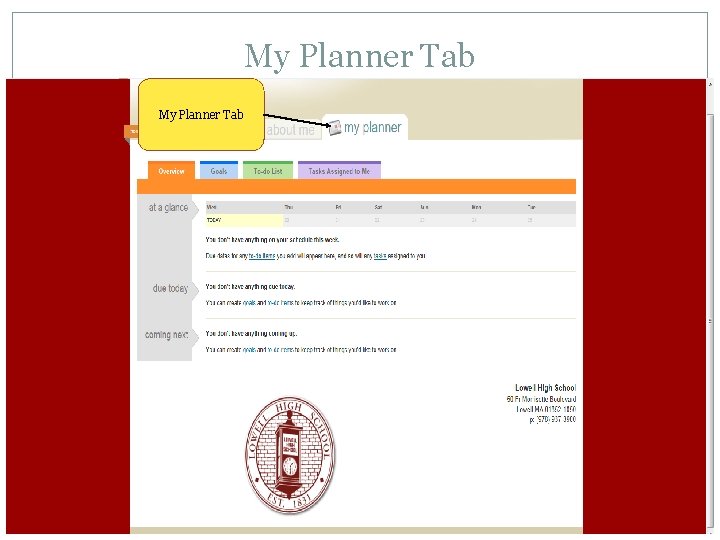 My Planner Tab 
