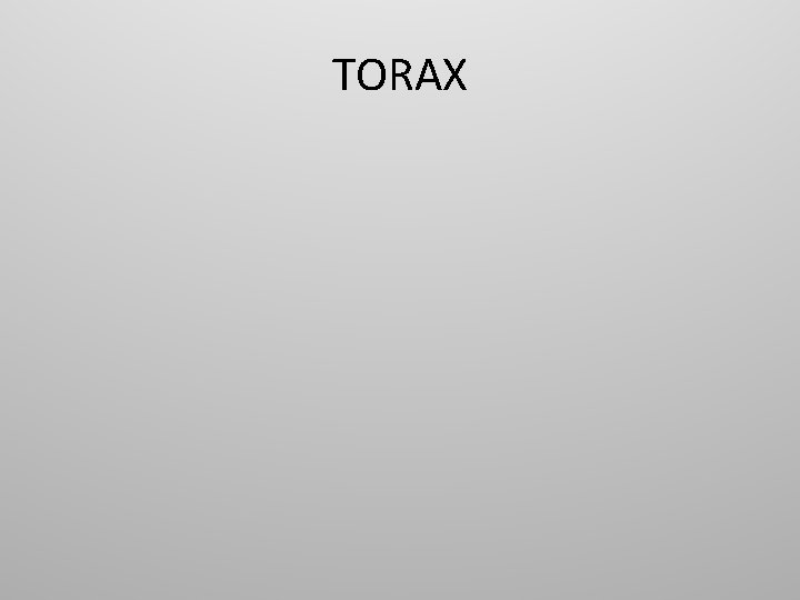 TORAX 