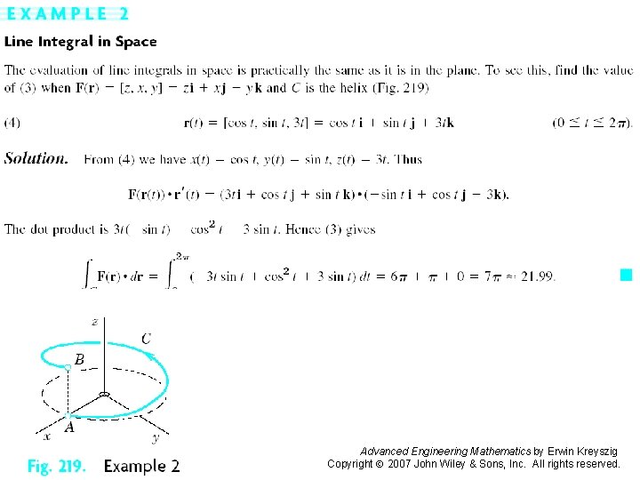 Page 422 (1) Advanced Engineering Mathematics by Erwin Kreyszig Copyright 2007 John Wiley &