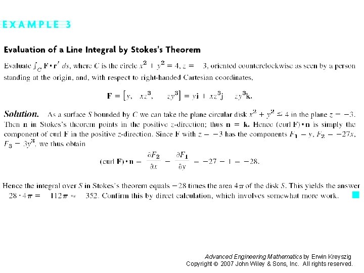 Pages 471 -472 Advanced Engineering Mathematics by Erwin Kreyszig Copyright 2007 John Wiley &