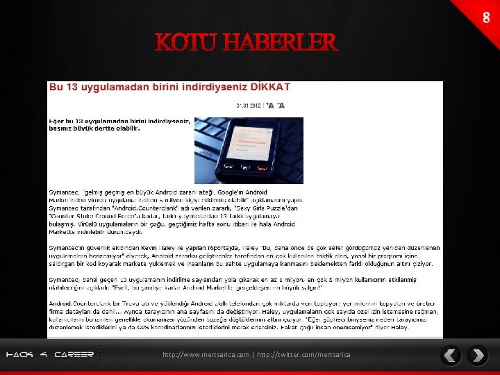 http: //www. mertsarica. com | http: //twitter. com/mertsarica 