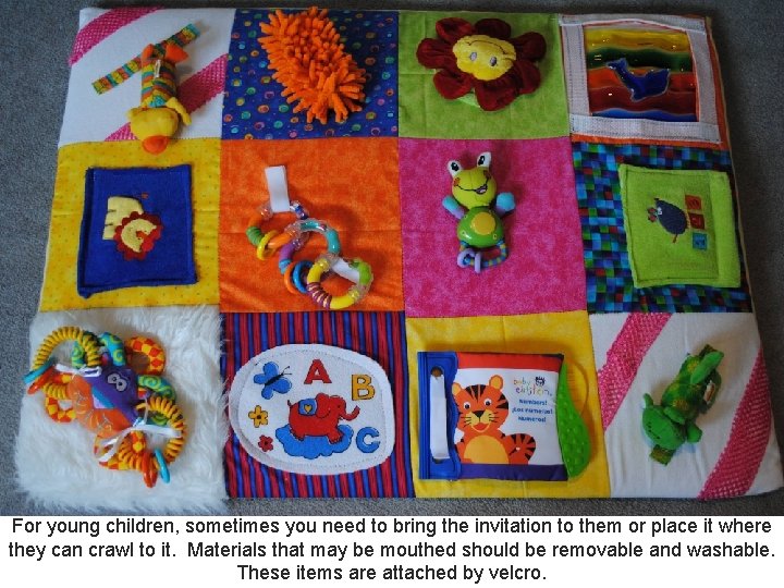 For young children, sometimes you need to bring the invitation to them or place