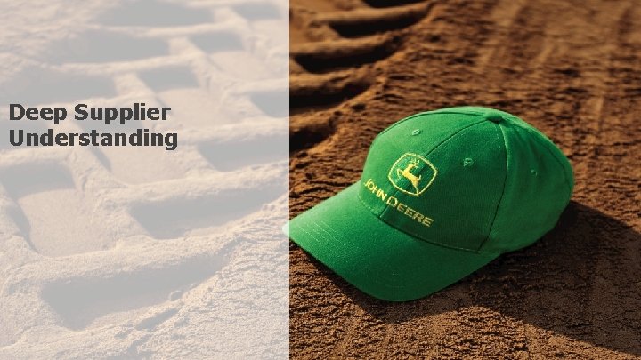 Deep Supplier Understanding Deep Supplier Understanding