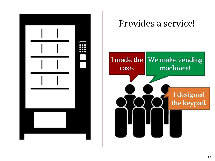 Provides a service! I made the We make vending case. machines! I designed the Provides a service! I made the We make vending case. machines! I designed the
