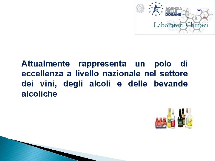 Attualmente rappresenta un polo di eccellenza a livello nazionale nel settore dei vini, degli