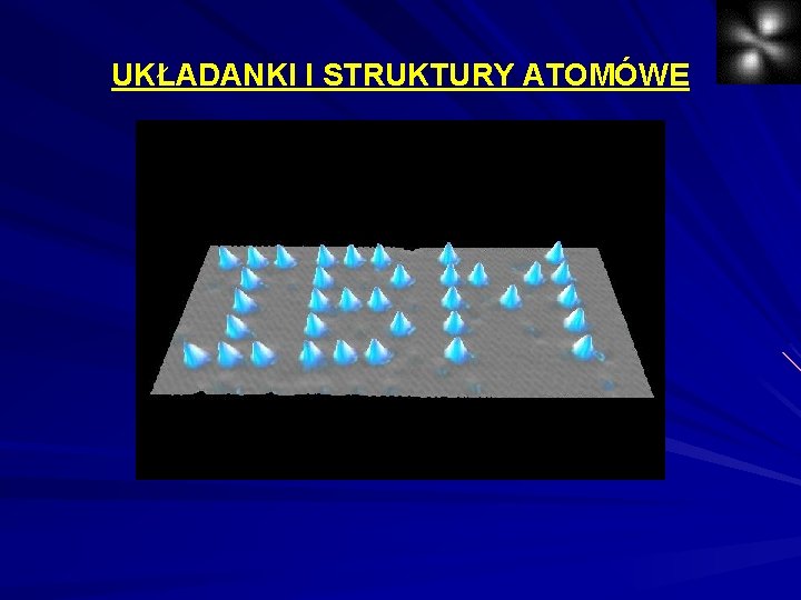 UKŁADANKI I STRUKTURY ATOMÓWE UKŁADANKI I STRUKTURY ATOMÓWE