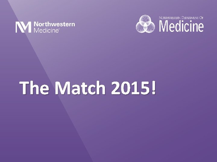 The Match 2015! 