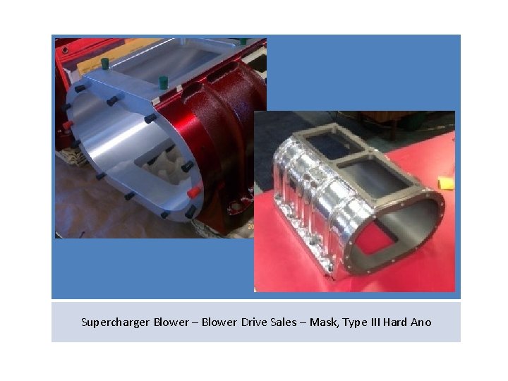 Supercharger Blower – Blower Drive Sales – Mask, Type III Hard Ano 