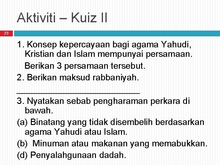 1 Bab 3 Konsep Kepercayaan Dan Amalan Beragama