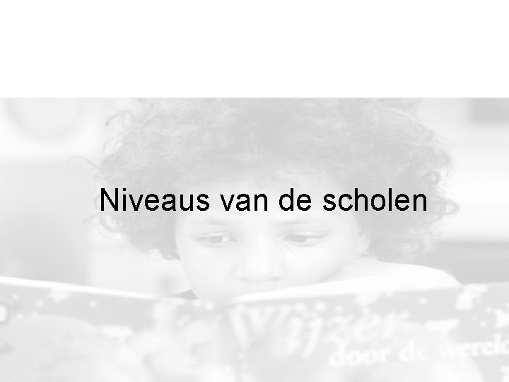 Niveaus van de scholen 