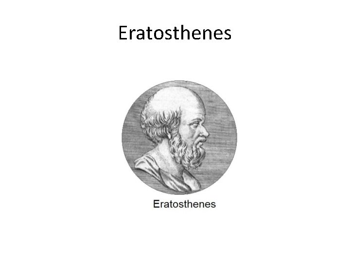Eratosthenes 